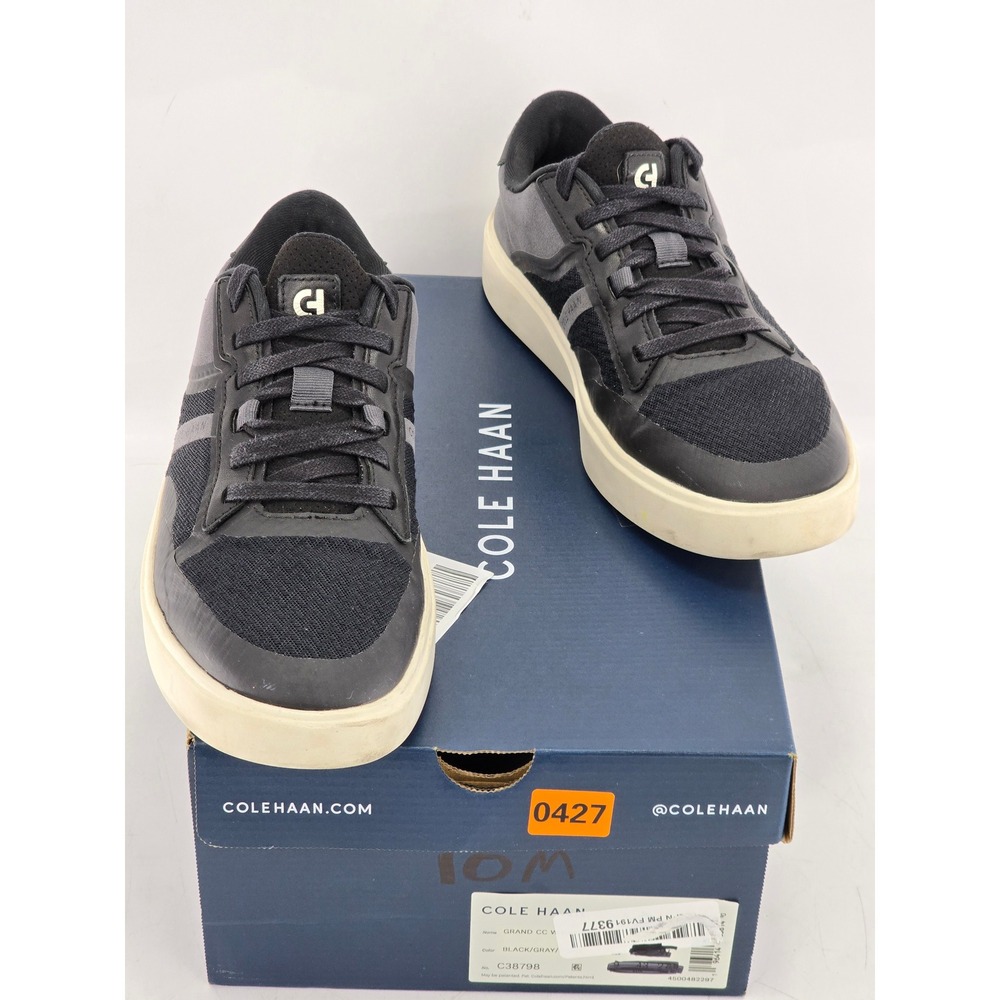 Cole Haan Grand Crosscourt Winner Sneaker Mens 10 Black Gray C38798 - Good